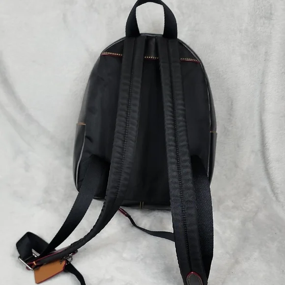 Coach x Disney 2017 Mickey Mouse Mini Charlie Leather Backpack - Picture 3 of 7